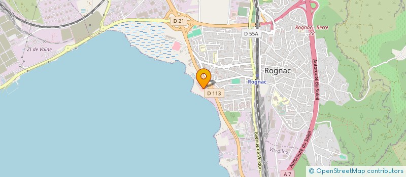 localisation de l'entreprise MONSIEUR TAOUFIK FEDDAOUI  ROGNAC