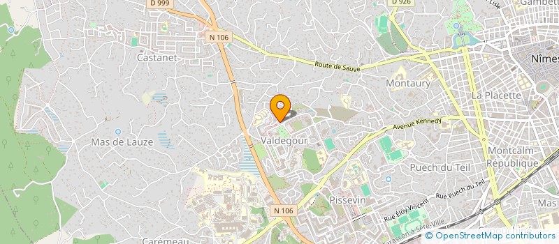 localisation de l'entreprise MONSIEUR TAOUFIK GHILASSENE  NIMES