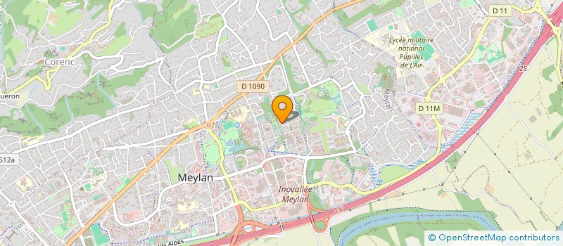 localisation de l'entreprise MONSIEUR TAOUFIK GUEZGUEZ  MEYLAN