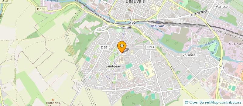 localisation de l'entreprise MONSIEUR TAOUFIK IAICHE à BEAUVAIS