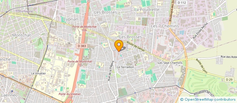 localisation de l'entreprise MONSIEUR TAOUFIK JARMOUNI  BRON