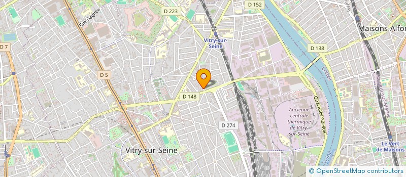 localisation de l'entreprise MONSIEUR TAOUFIK LASILAA  VITRY-SUR-SEINE