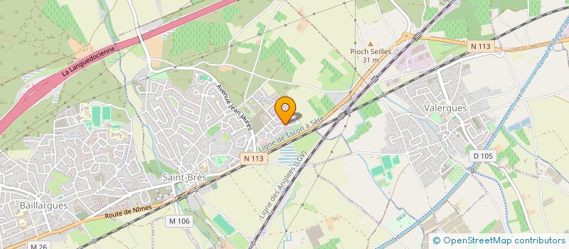 localisation de l'entreprise MONSIEUR TAOUFIK MAHMOUDI  SAINT-BRES