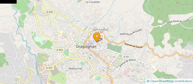 localisation de l'entreprise MONSIEUR TAOUFIK MANAI  DRAGUIGNAN