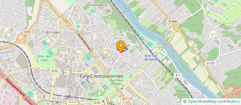 localisation de l'entreprise MONSIEUR TAOUFIK OUESLATI à EVRY-COURCOURONNES