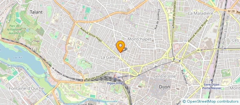 localisation de l'entreprise MONSIEUR TAOUFIK OUTAAFROUKTE  DIJON