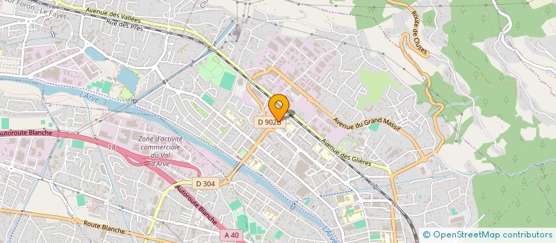 localisation de l'entreprise MONSIEUR TAOUFIK REZAIGUI  CLUSES