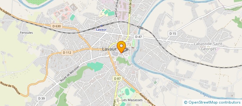 localisation de l'entreprise MONSIEUR TAOUFIK SAADOUNI  LAVAUR