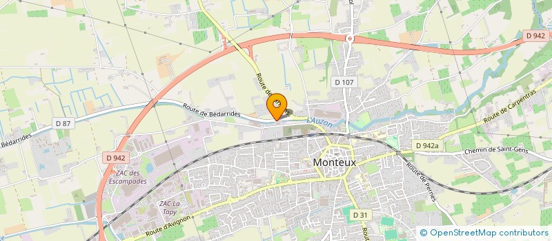 localisation de l'entreprise MONSIEUR TAOUFIK SALAH à MONTEUX