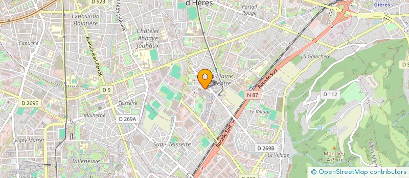 localisation de l'entreprise MONSIEUR TAOUFIK SATI  SAINT-MARTIN-D'HERES