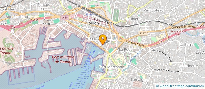 localisation de l'entreprise MONSIEUR TAOUFIK ZOUAOUI  TOULON