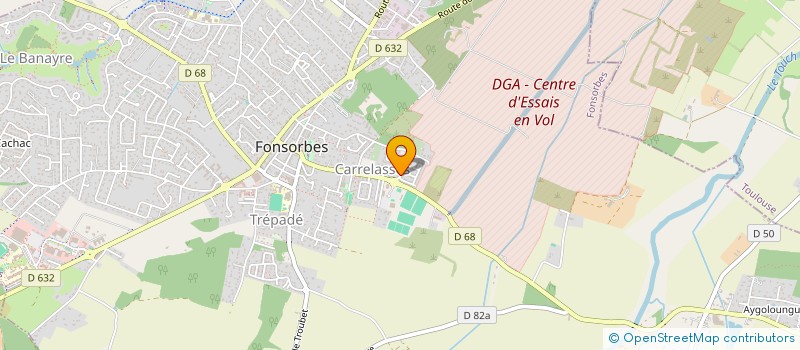 localisation de l'entreprise MONSIEUR TAOUFIK ZOUITNI  FONSORBES