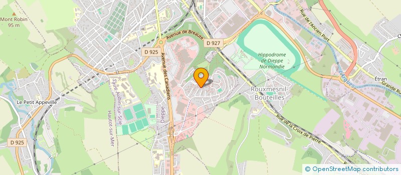 localisation de l'entreprise MONSIEUR TAOUIFIK SEKRAFI  DIEPPE