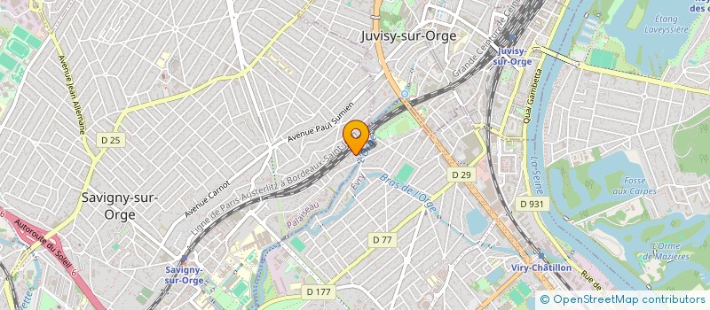 localisation de l'entreprise MONSIEUR TAPLIMA NGOBEH à SAVIGNY-SUR-ORGE