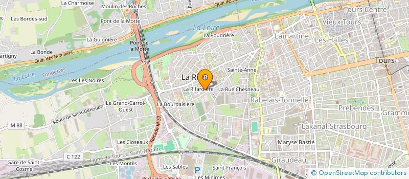 localisation de l'entreprise MONSIEUR TAQIYEDDINE KETFI CHARIF  LA RICHE