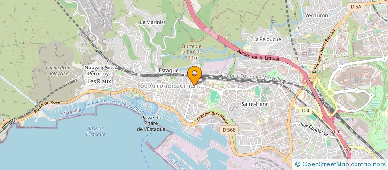 localisation de l'entreprise MONSIEUR TARAK CHATER à MARSEILLE