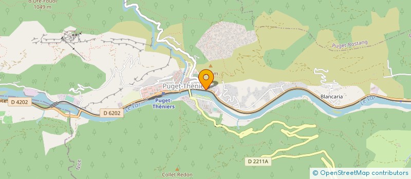 localisation de l'entreprise MONSIEUR TARAK IDA à PUGET-THENIERS