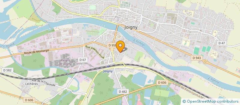 localisation de l'entreprise MONSIEUR TARAR NITU  JOIGNY