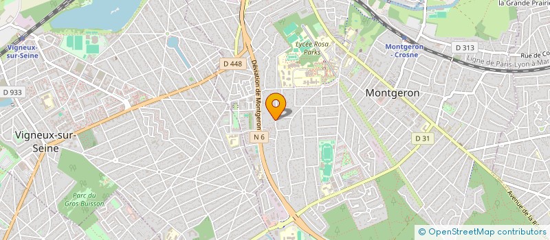 localisation de l'entreprise MONSIEUR TARAS MEDVEDEV à MONTGERON