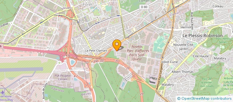 localisation de l'entreprise MONSIEUR TARAS POTIKHA à CLAMART
