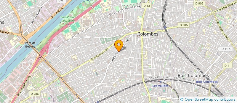 localisation de l'entreprise MONSIEUR TARAS TKACHUK  COLOMBES