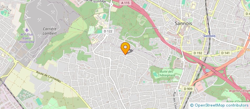 localisation de l'entreprise MONSIEUR TARAS TULIENKOV  ARGENTEUIL