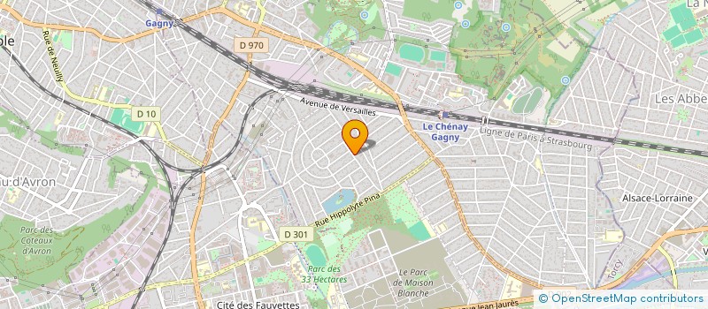 localisation de l'entreprise MONSIEUR TARC KHALFAOUI  GAGNY