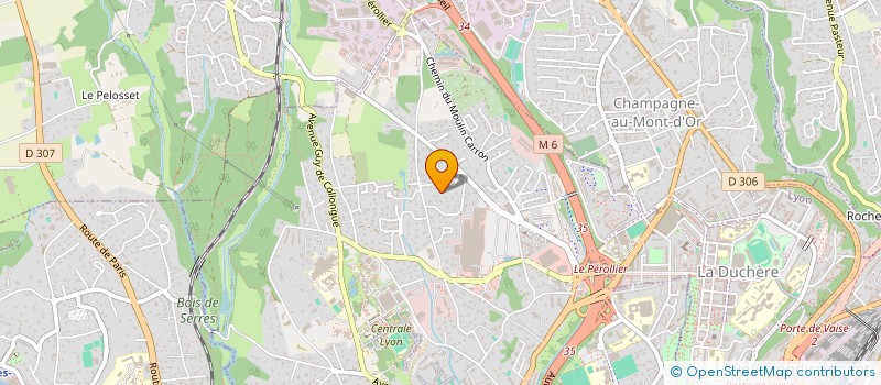 localisation de l'entreprise MONSIEUR TARCHOUN RAFIA  ECULLY