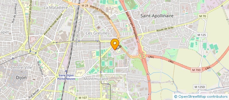 localisation de l'entreprise MONSIEUR TAREK AILI à DIJON