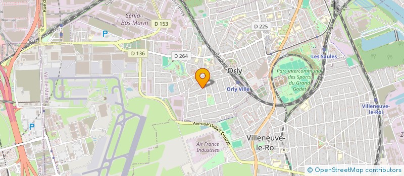 localisation de l'entreprise MONSIEUR TAREK AIT YAKOUB  ORLY