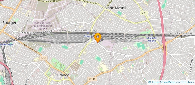 localisation de l'entreprise MONSIEUR TAREK AJALA à DRANCY