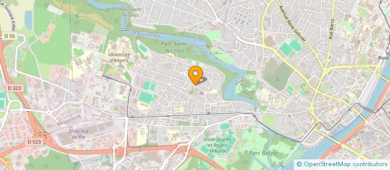 localisation de l'entreprise MONSIEUR TAREK-AZIZ ALASSANI à ANGERS