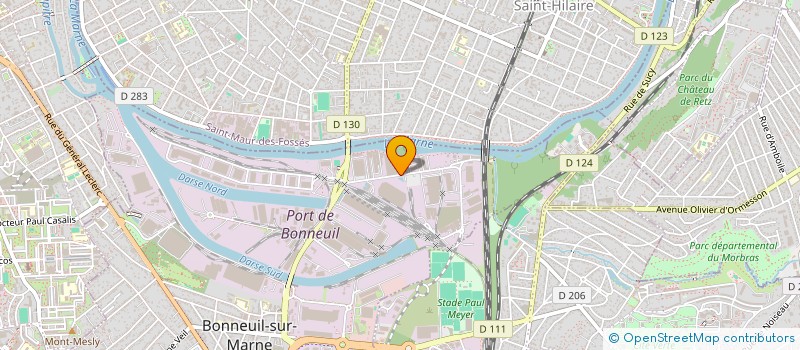 localisation de l'entreprise MONSIEUR TAREK BAKOURI  BONNEUIL-SUR-MARNE