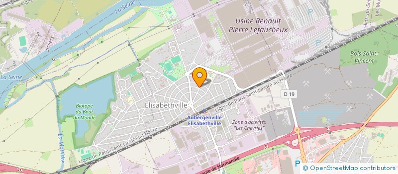 localisation de l'entreprise MONSIEUR TAREK BCHINI  AUBERGENVILLE