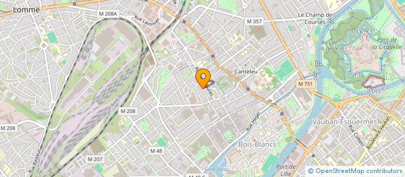 localisation de l'entreprise MONSIEUR TAREK BELHAJ à LILLE