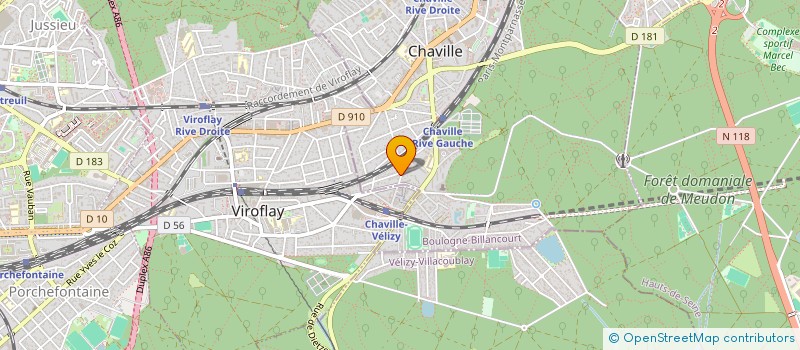 localisation de l'entreprise MONSIEUR TAREK BELLIL à CHAVILLE