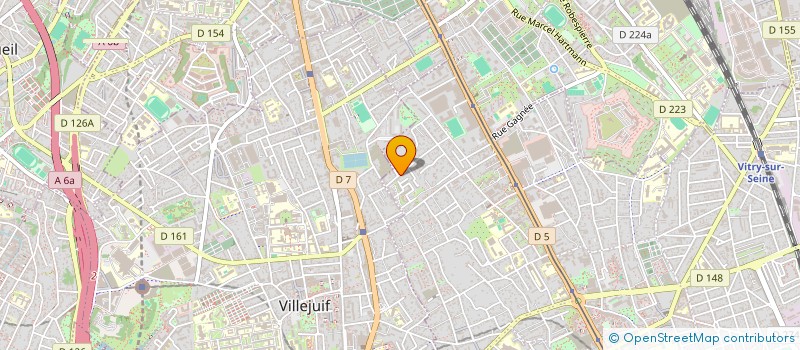 localisation de l'entreprise MONSIEUR TAREK BEN ABDALLAH  VITRY-SUR-SEINE