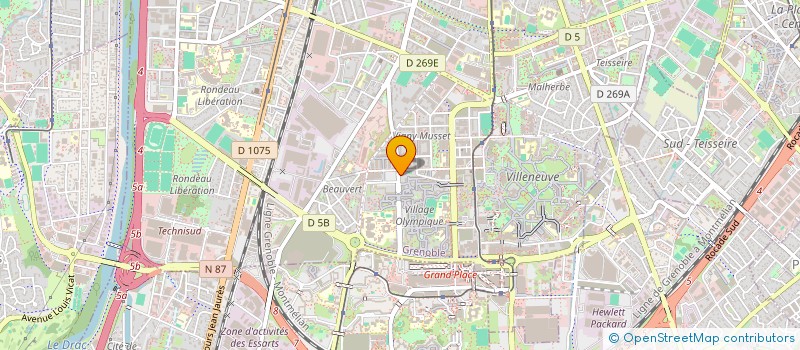 localisation de l'entreprise MONSIEUR TAREK BEN AJINA  ECHIROLLES