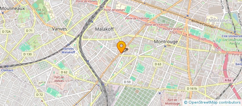 localisation de l'entreprise MONSIEUR TAREK BEN REJEB  MONTROUGE