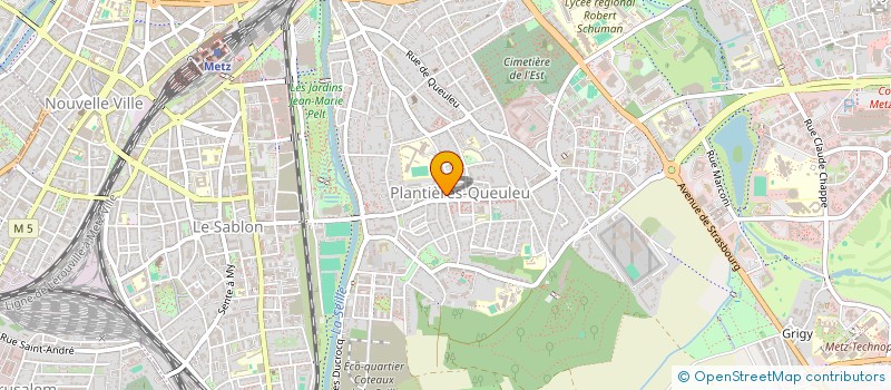 localisation de l'entreprise MONSIEUR TAREK BEN SOLTANE  METZ