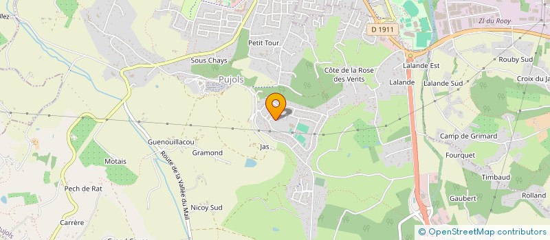 localisation de l'entreprise MONSIEUR TAREK BENABID  PUJOLS