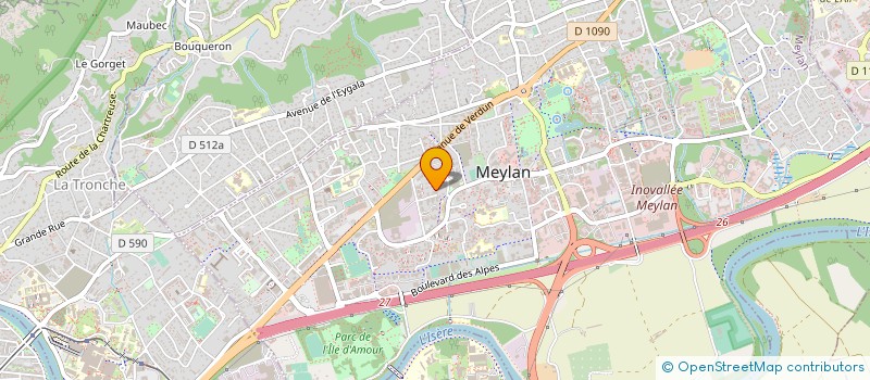 localisation de l'entreprise MONSIEUR TAREK BENALI à MEYLAN