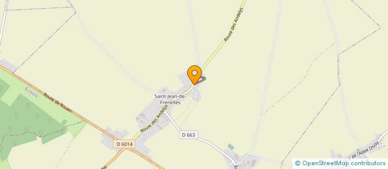 localisation de l'entreprise MONSIEUR TAREK BENSOUF  FRENELLES-EN-VEXIN