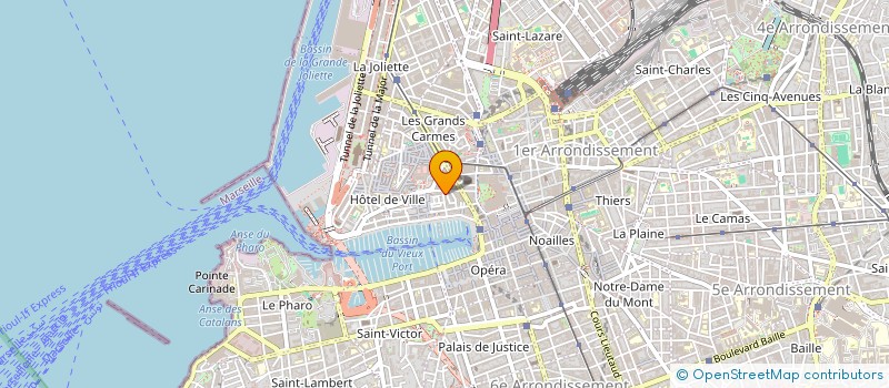 localisation de l'entreprise MONSIEUR TAREK BODRAF à MARSEILLE