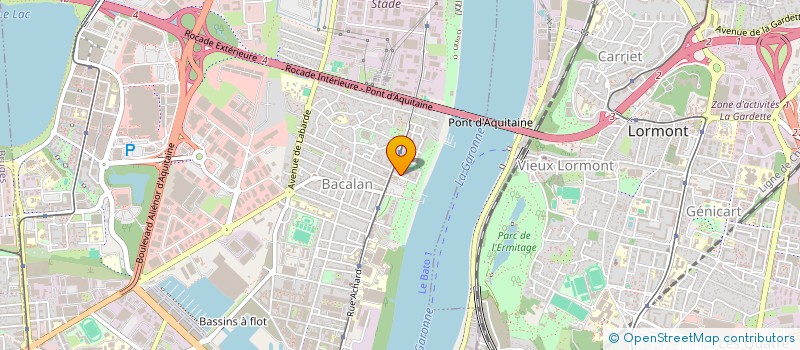 localisation de l'entreprise MONSIEUR TAREK BOUGHERARA  BORDEAUX