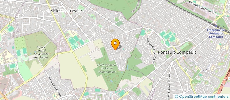 localisation de l'entreprise MONSIEUR TAREK BOUKHELIF YAHIA à PLESSIS TREVISE