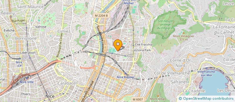 localisation de l'entreprise MONSIEUR TAREK BOUKTIB à NICE