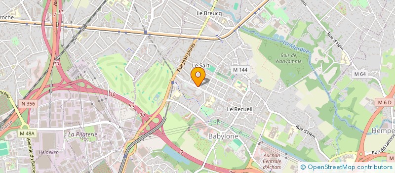 localisation de l'entreprise MONSIEUR TAREK BOUMAOUCHE à VILLENEUVE-D'ASCQ
