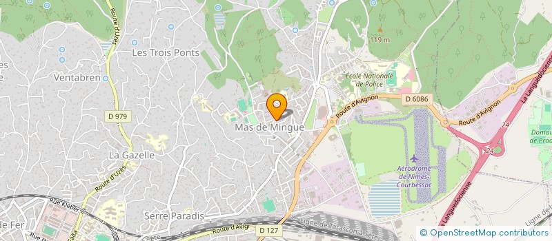 localisation de l'entreprise MONSIEUR TAREK BOUYAKOUB  NIMES