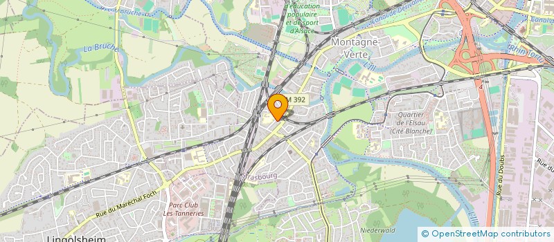 localisation de l'entreprise MONSIEUR TAREK BOUZIANE à STRASBOURG